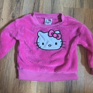 Hello Kitty Pink Fleece Kids Top